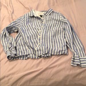 Linen button up